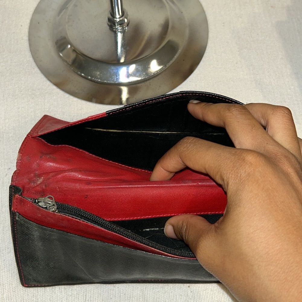 Burberry Black Leather Bifold Long Wallet - Picture 7 of 12